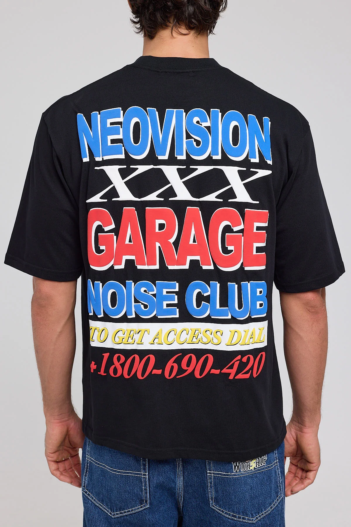 Garage Street Super Heavy Tee Black 10 Garage Street Super Heavy Tee Black
