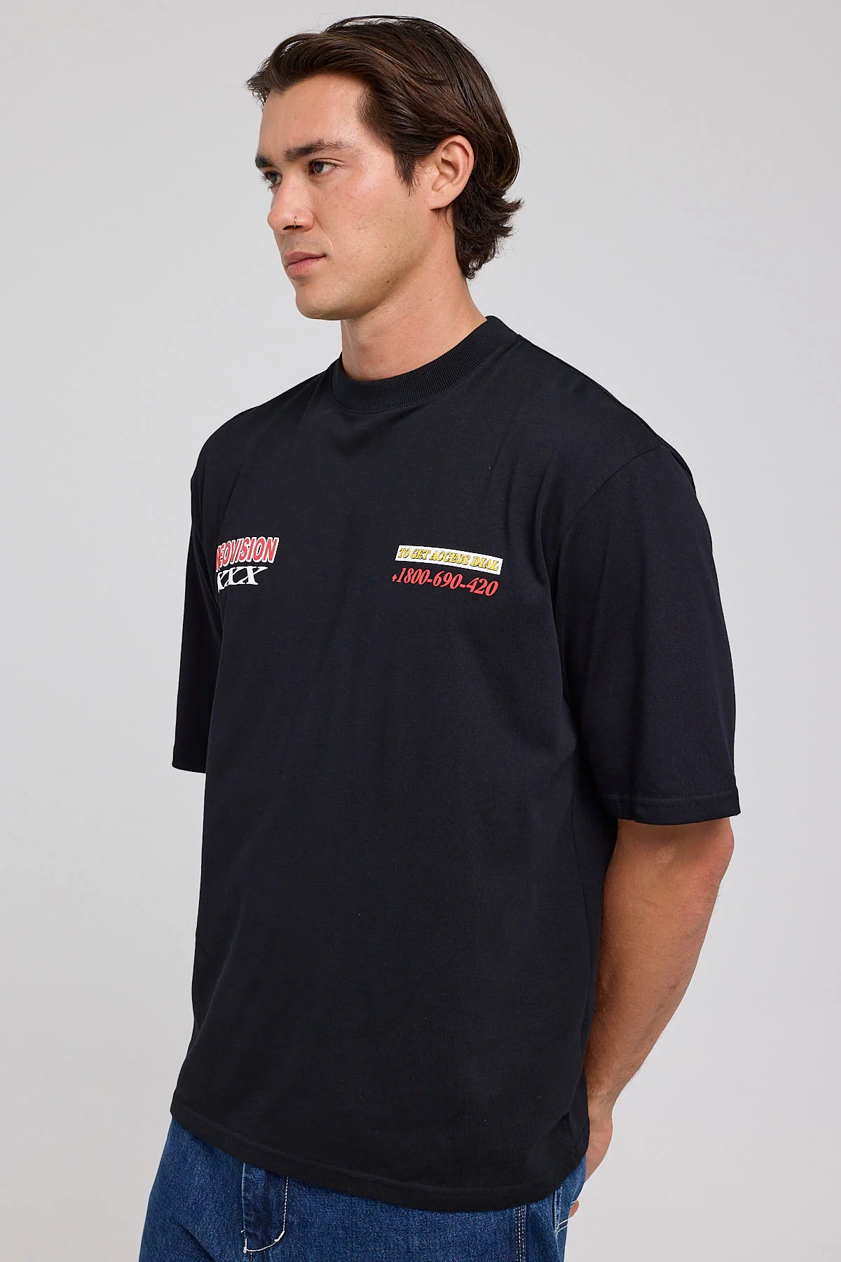 Garage Street Super Heavy Tee Black 6 Garage Street Super Heavy Tee Black