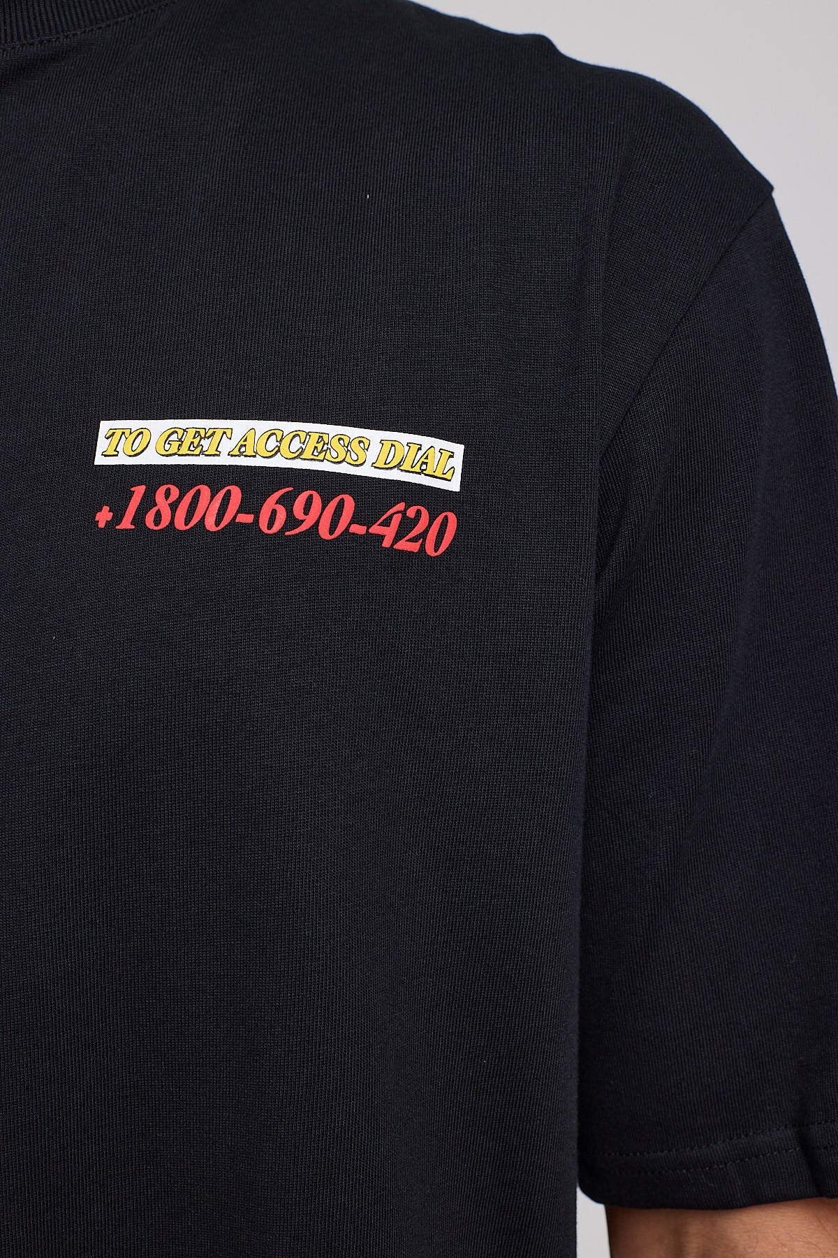 Garage Street Super Heavy Tee Black 9 Garage Street Super Heavy Tee Black