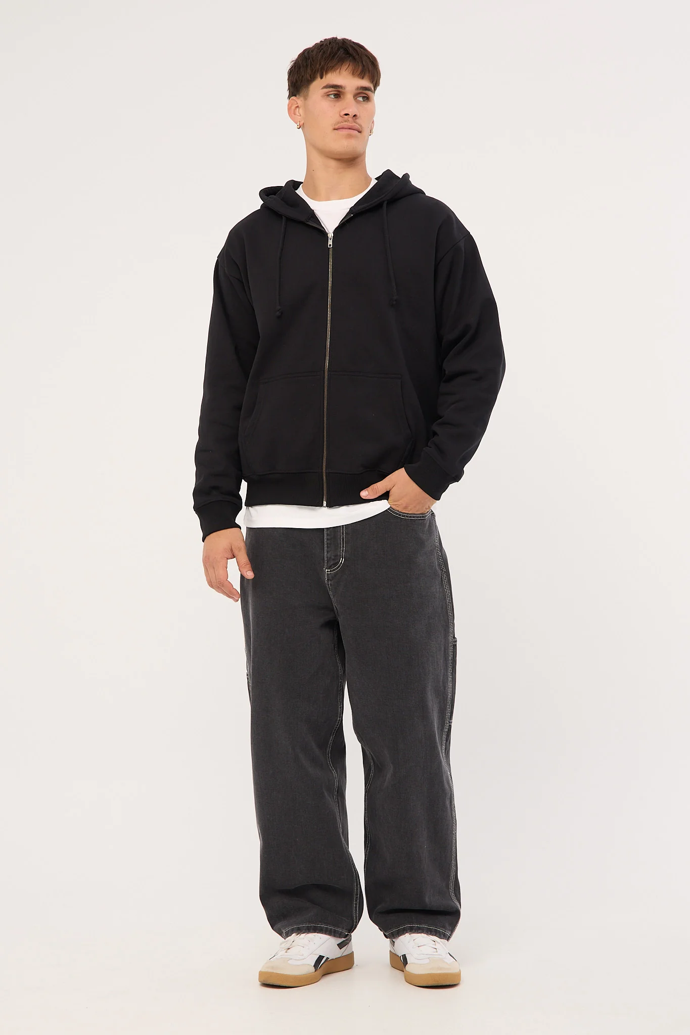 Bitten Twice Biggest Slacker Carpenter Jean Black Fade
