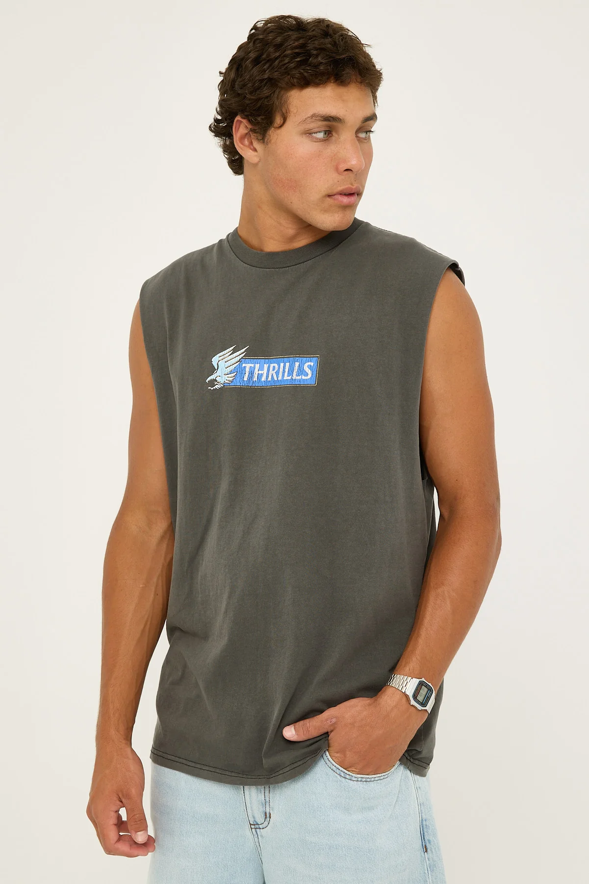 Allegiance Merch Fit Muscle Merch Black