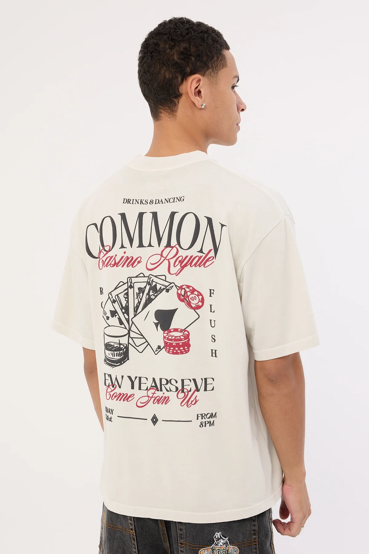 Royale Heavyweight Easy Tee Washed Grey Fog