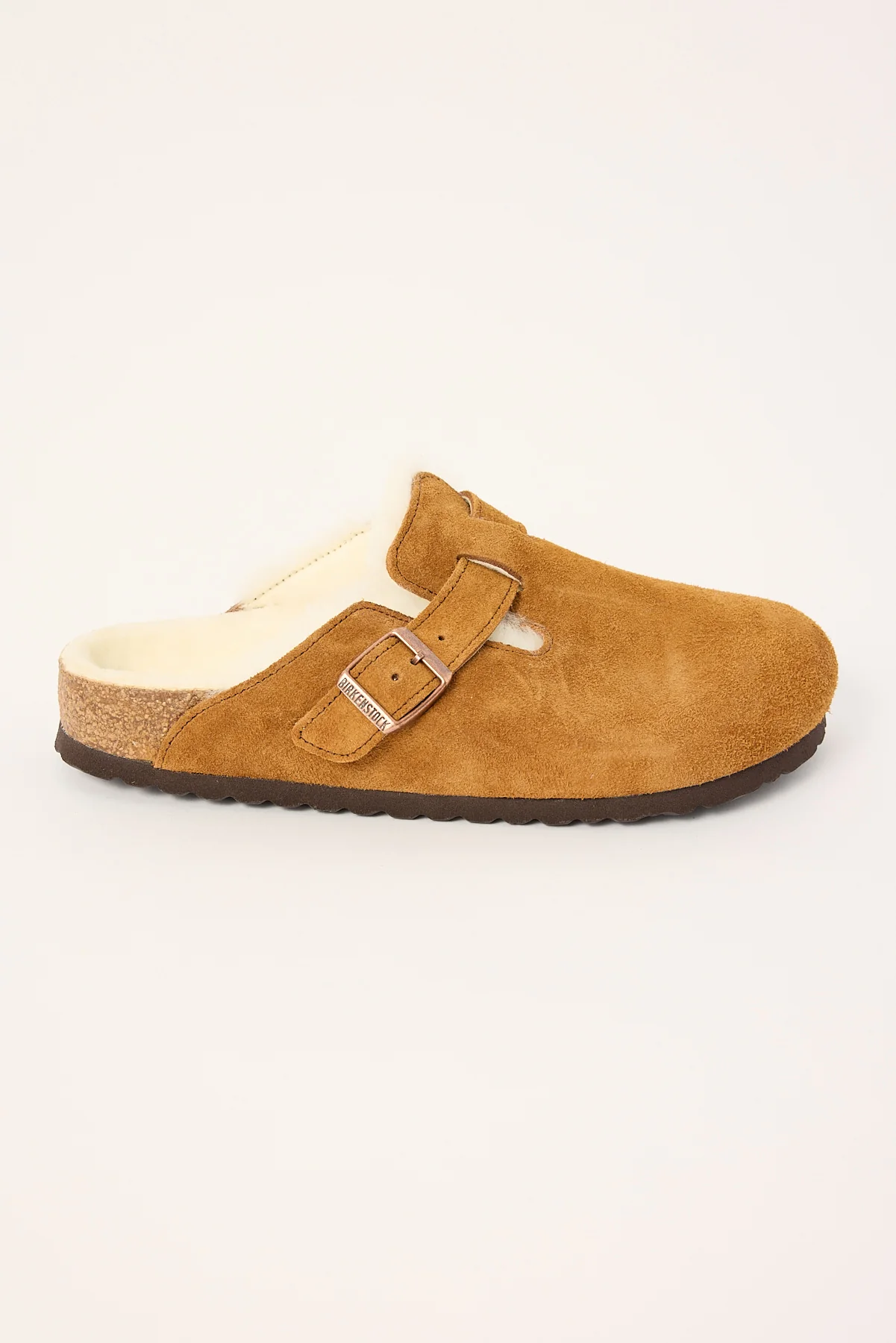 Boston Shearling Suede Leather/shearling Narrow Mink