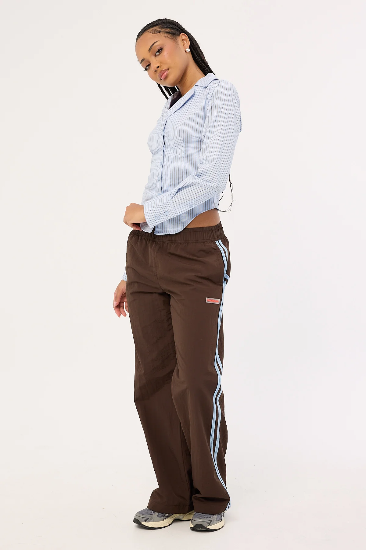 Major League Track Pant Chocolate