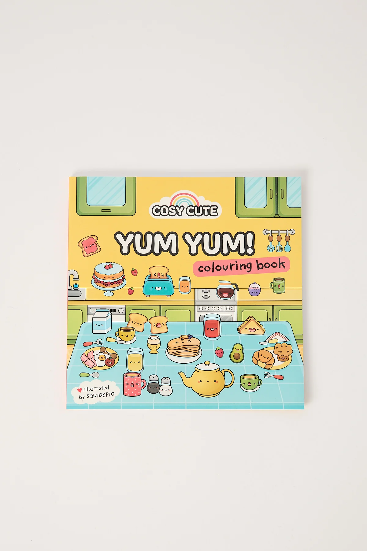 Cosy Cute: Yum Yum Colouring Book Multi