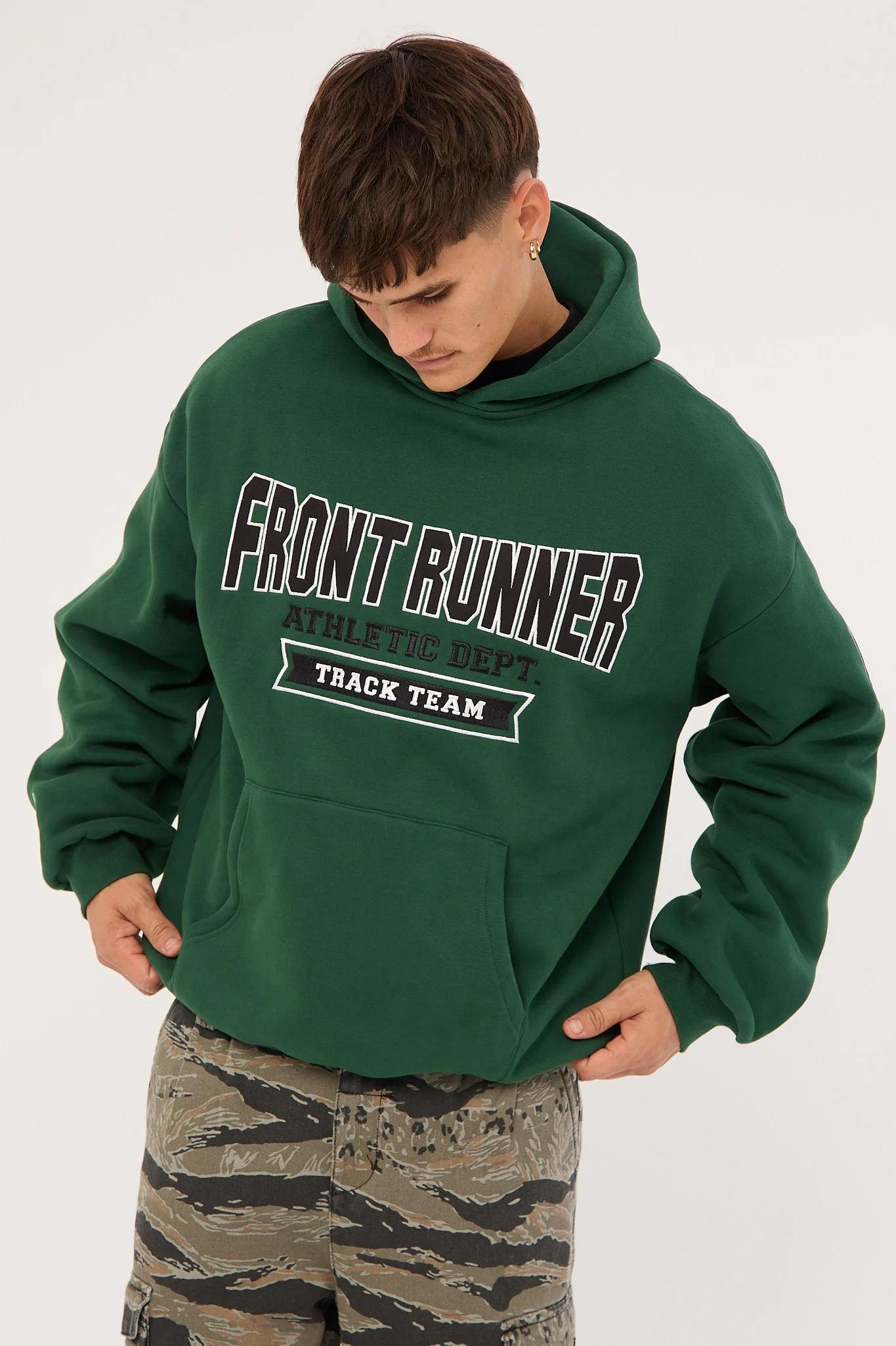 Athletic Department Hoodie College Green