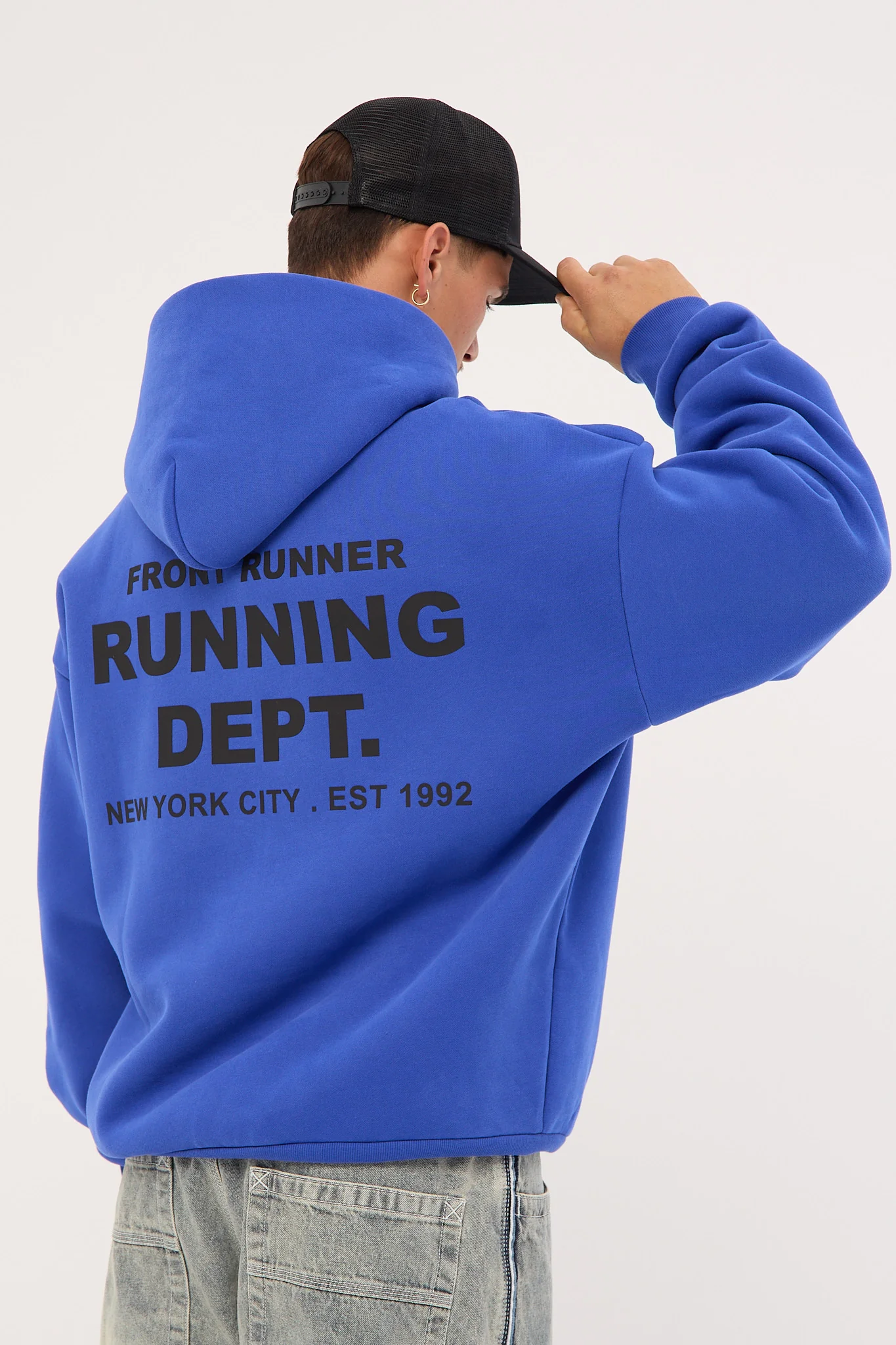 Running Dept Hoodie Cobalt
