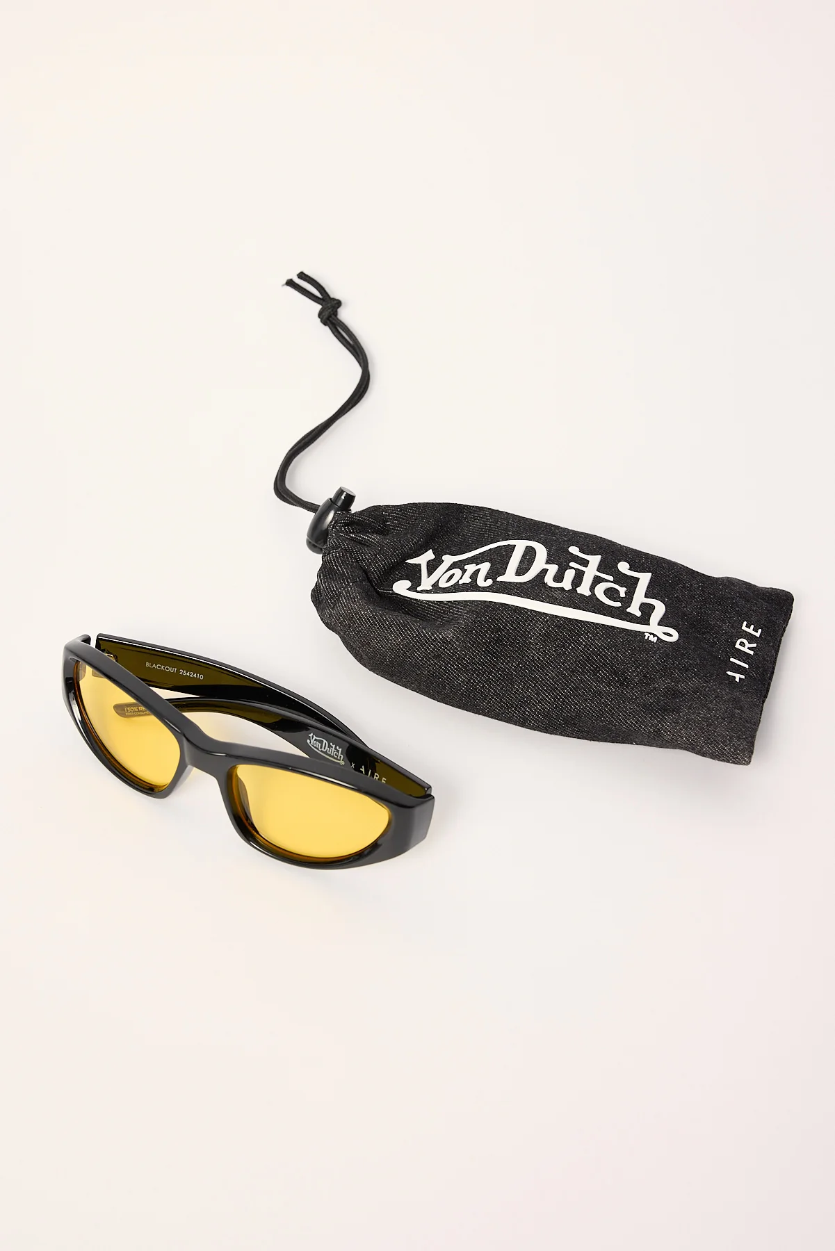 Aire X Von Dutch Blackout Black/Golden Tint 4 Aire X Von Dutch Blackout Black/Golden Tint