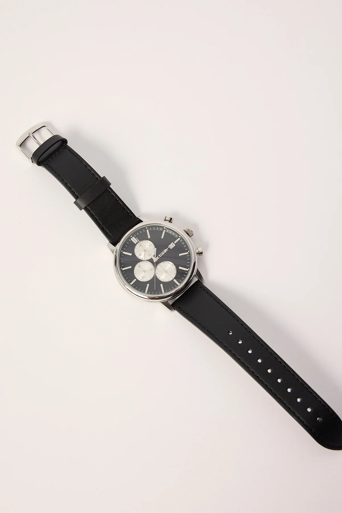 Chicago Chrono 45mm Black/Black Leather