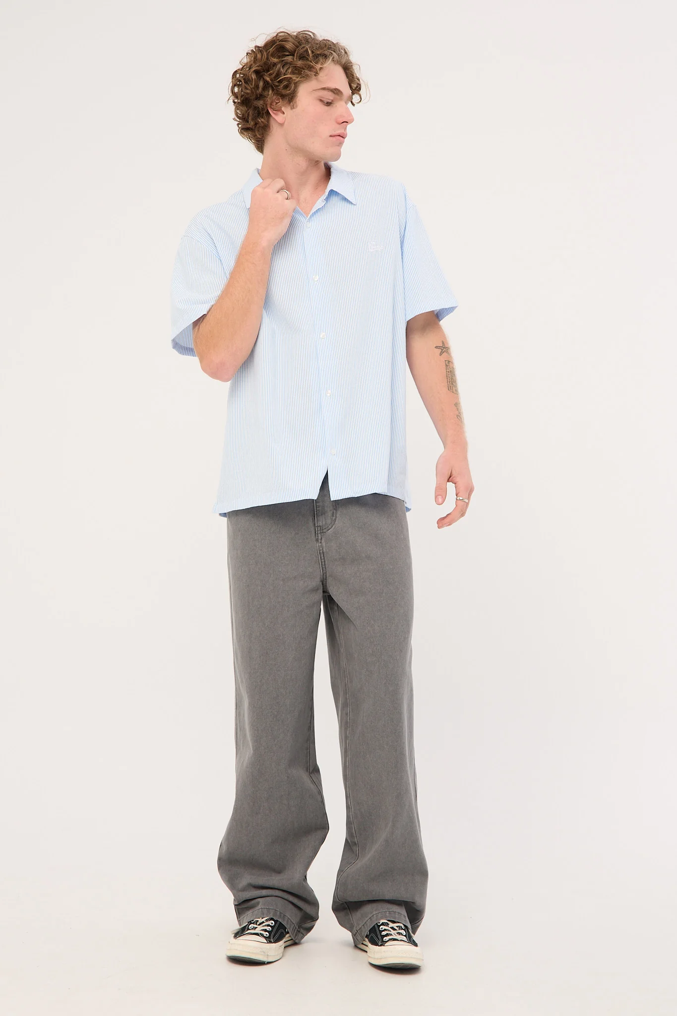 Baggy Bull Denim 91 Pant Fog