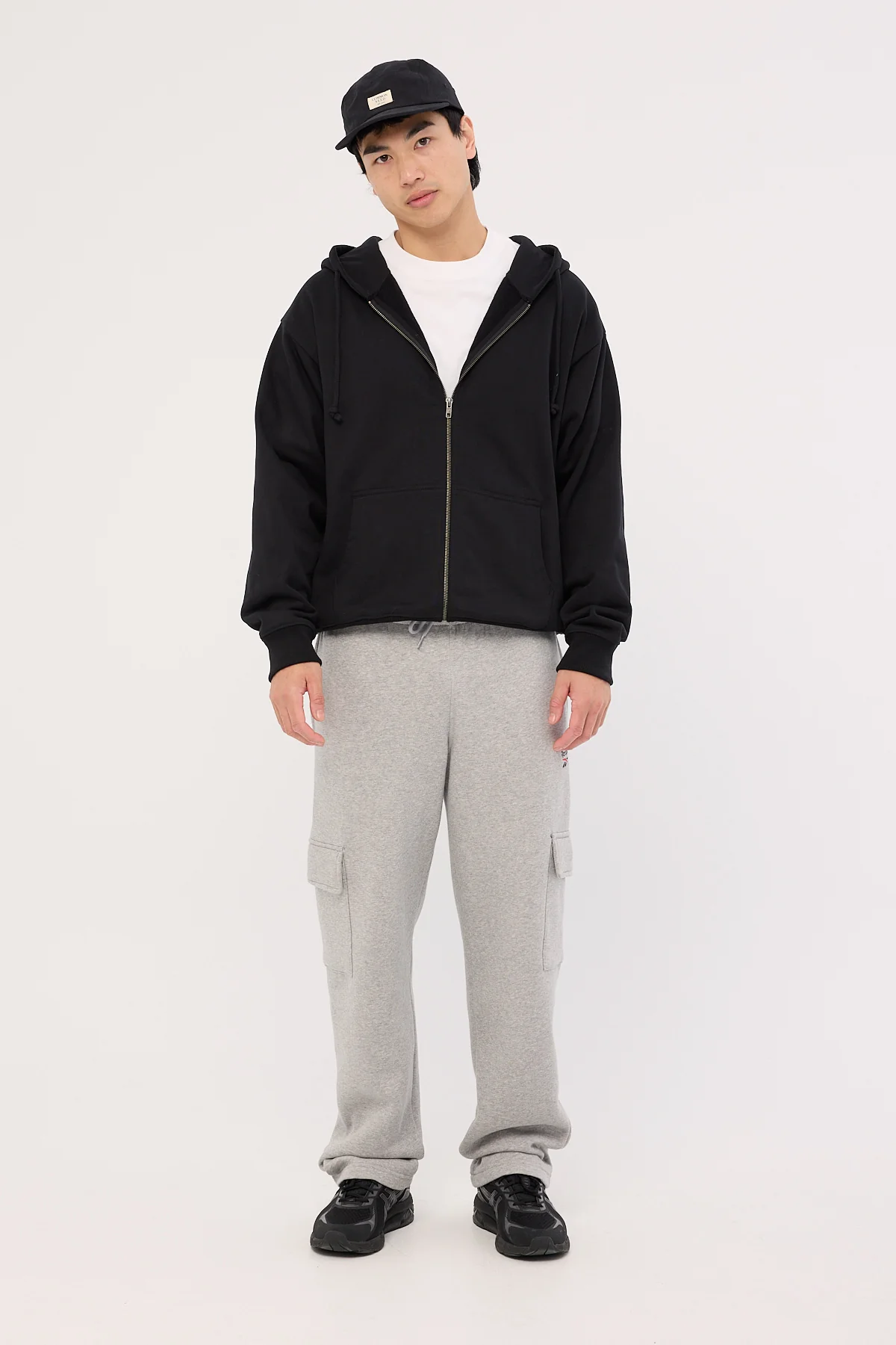 Ri Sl Oh Cargo Pant Mgrey Heather/Vector Red