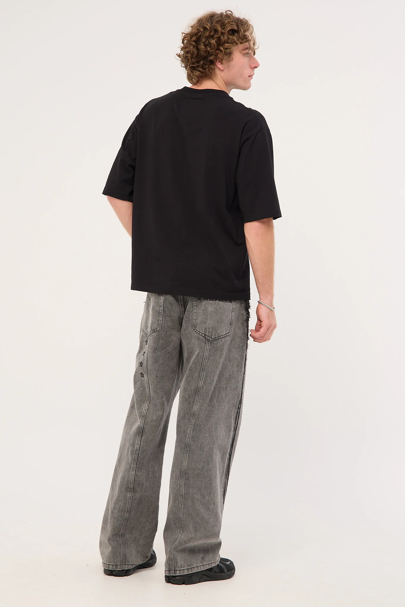FRNTRNR Baggy Jean Washed Black 5 FRNTRNR Baggy Jean Washed Black