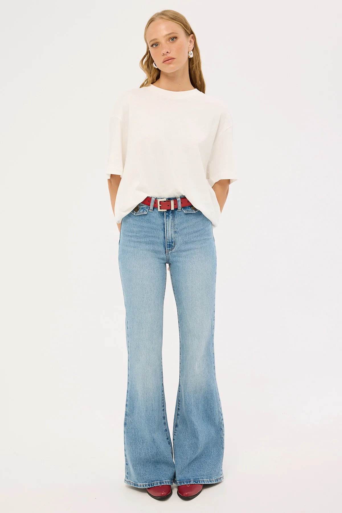 Eastcoast Flare Jean Brad Blue
