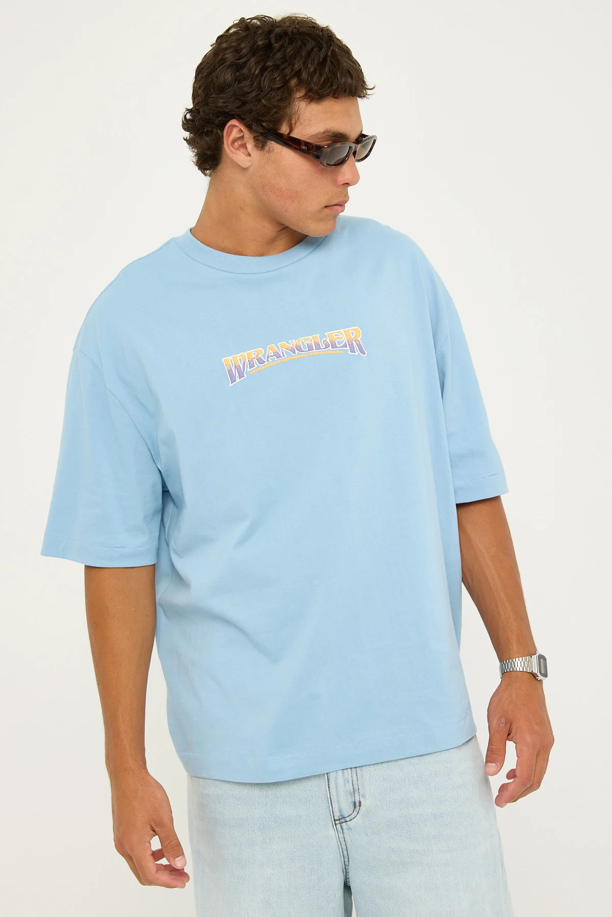 Crush Boxcar Tee Forager Blue