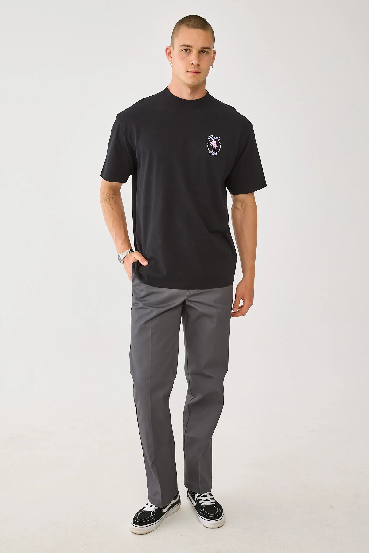 Miami Heavyweight Boxy Tee Black 2 Miami Heavyweight Boxy Tee Black