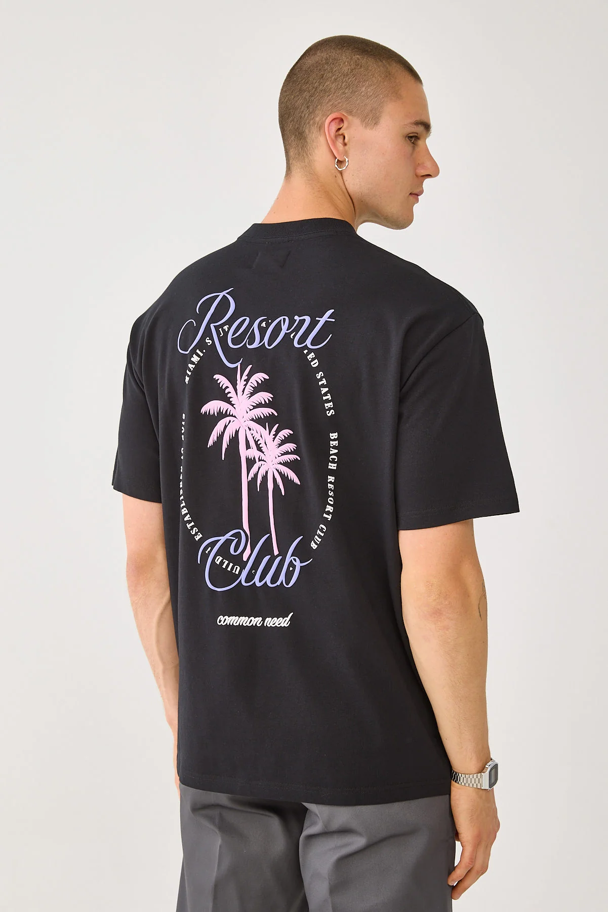 Miami Heavyweight Boxy Tee Black 6 Miami Heavyweight Boxy Tee Black