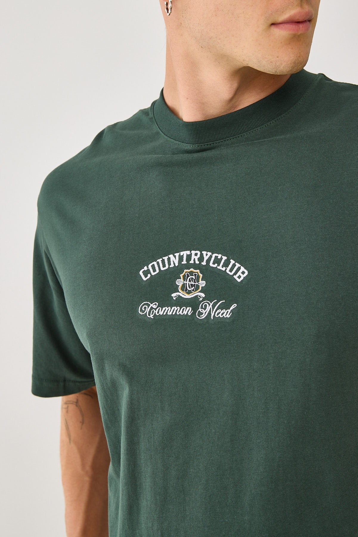 Prestige Boxy Tee Dark Green 5 Prestige Boxy Tee Dark Green