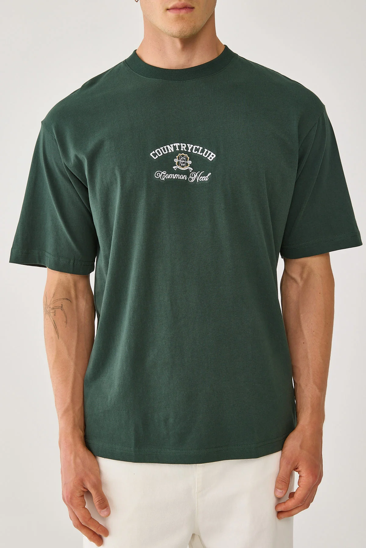 Prestige Boxy Tee Dark Green 7 Prestige Boxy Tee Dark Green