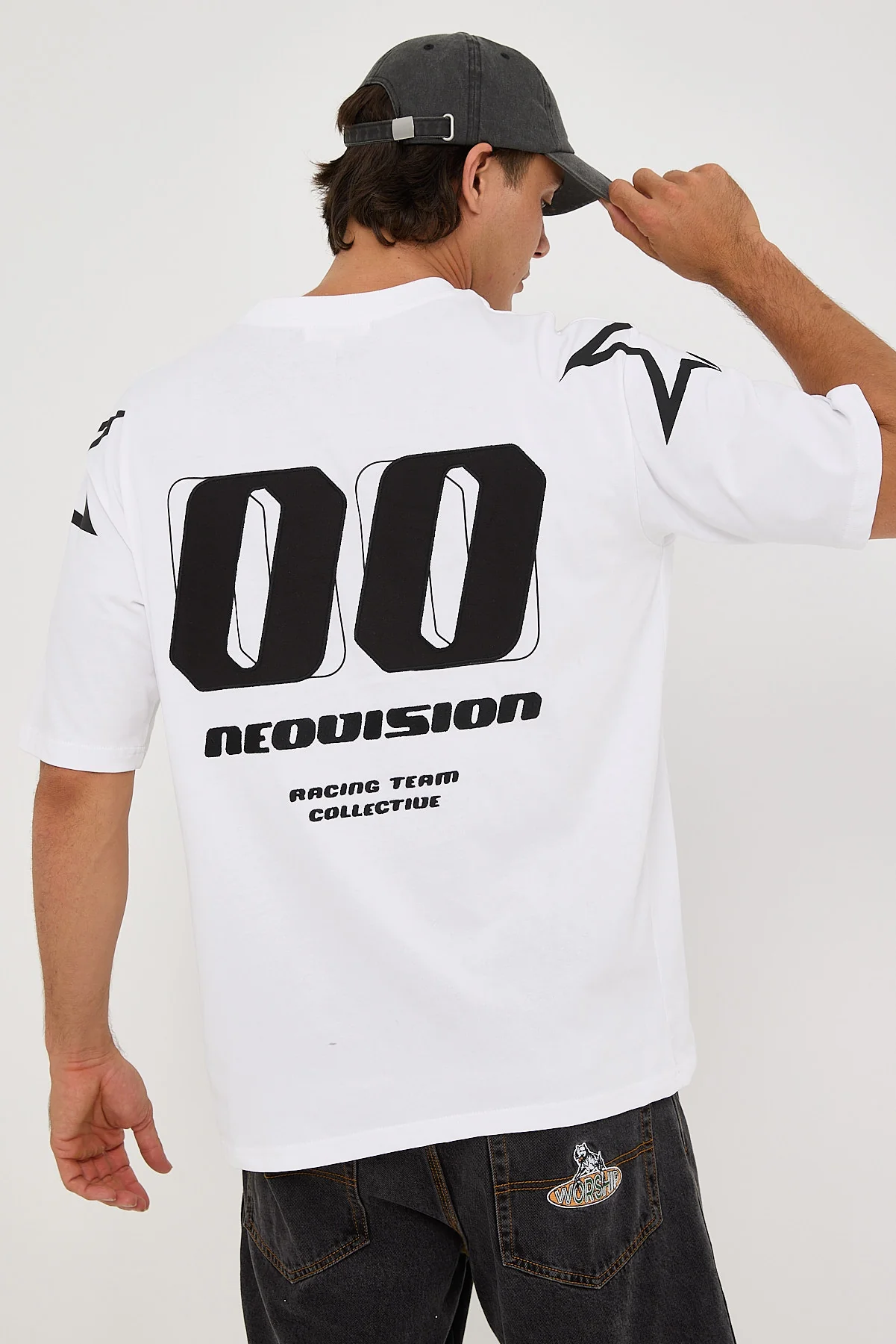 Modulate Oversize Super Heavy Tee White 1 Modulate Oversize Super Heavy Tee White