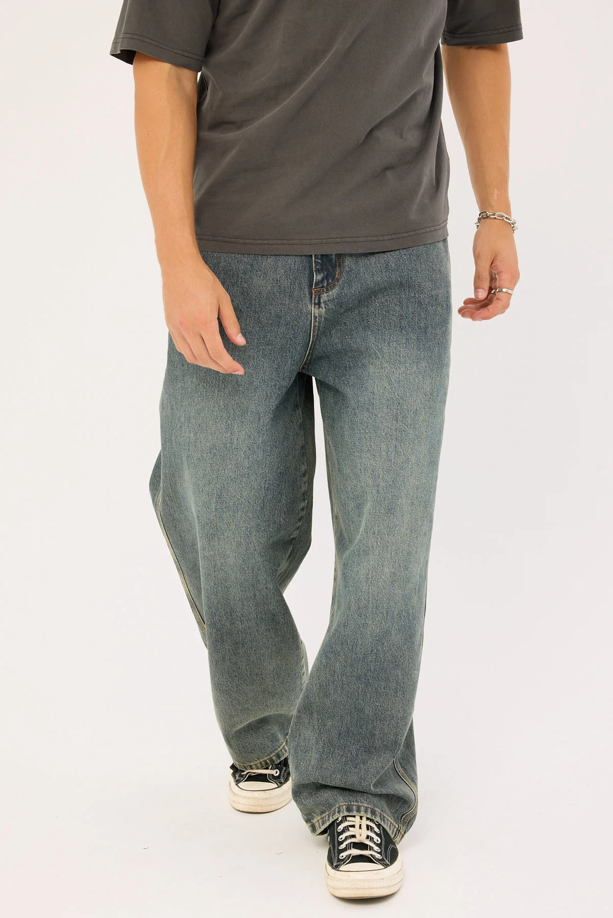 Behemoth Super Baggy Jean Ruins Dirty Blue 8 Behemoth Super Baggy Jean Ruins Dirty Blue