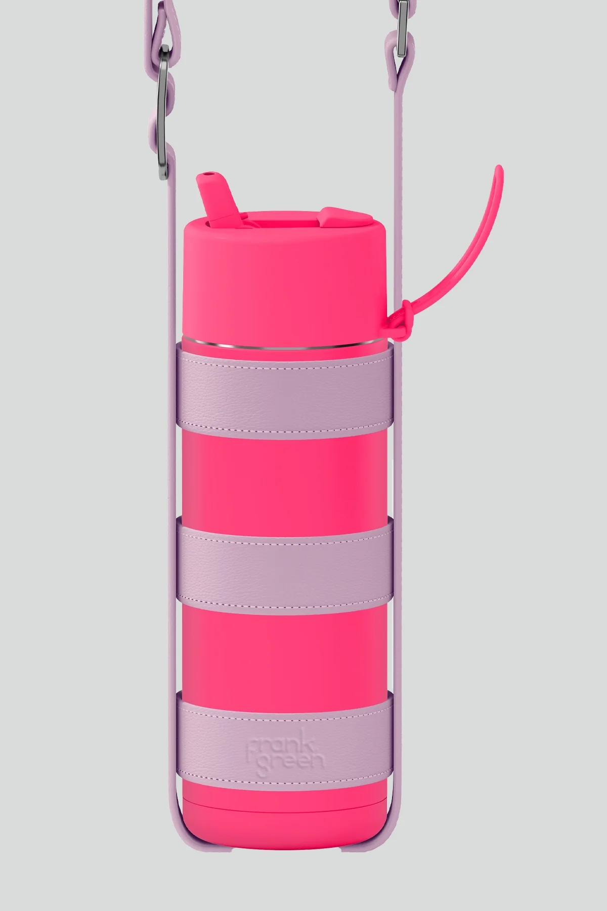20oz Cactus Leather Bottle Holder Lilac Haze