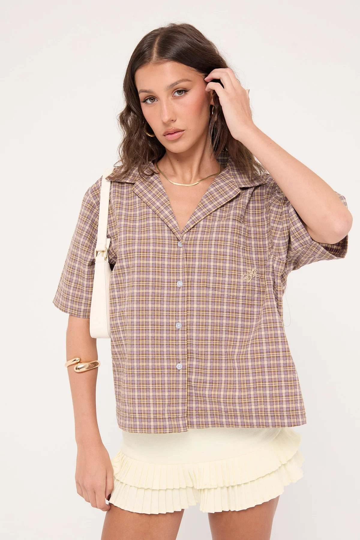 Temptation Box Fit Shirt Purple Reign