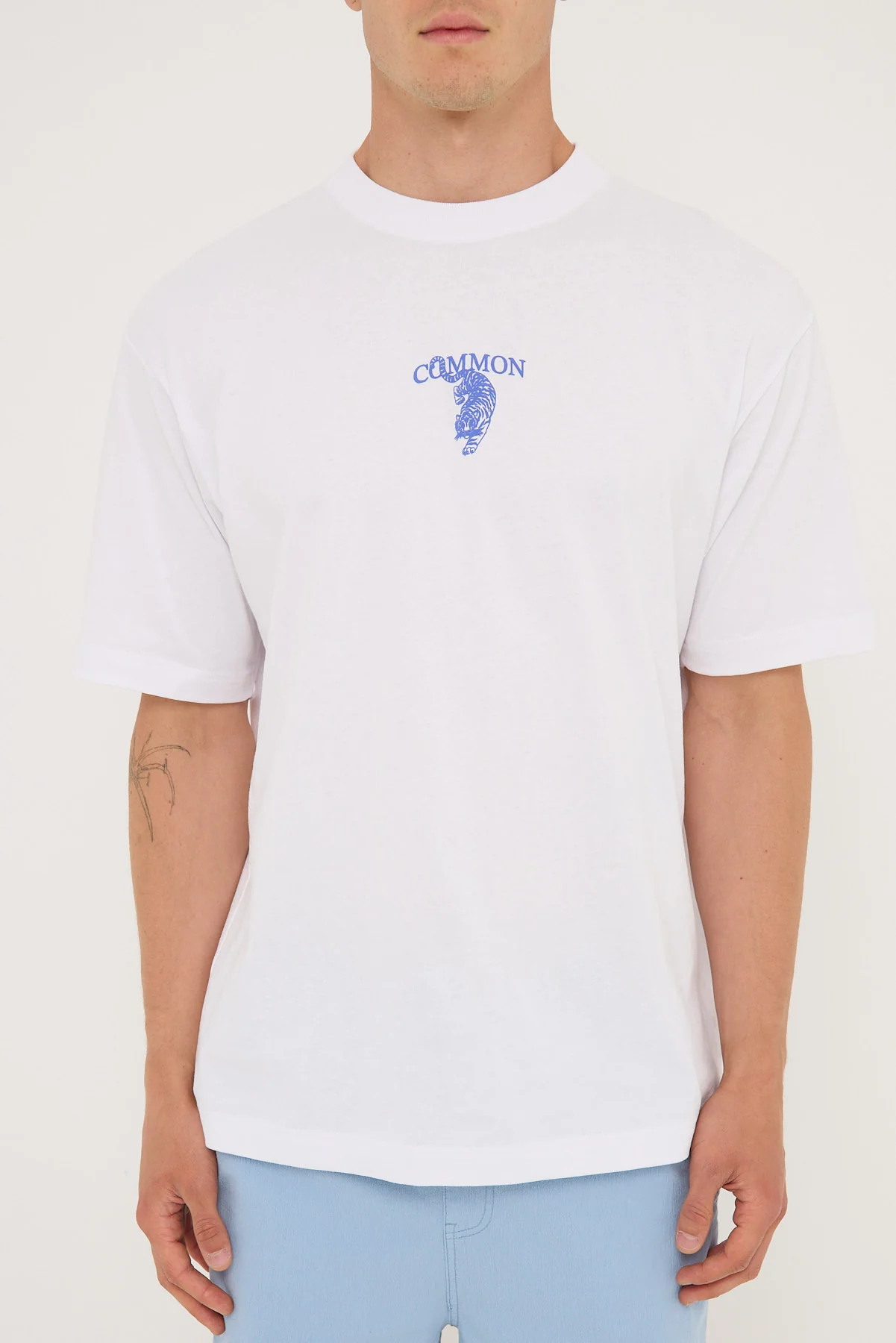 Tiger Boxy Tee White 6 Tiger Boxy Tee White
