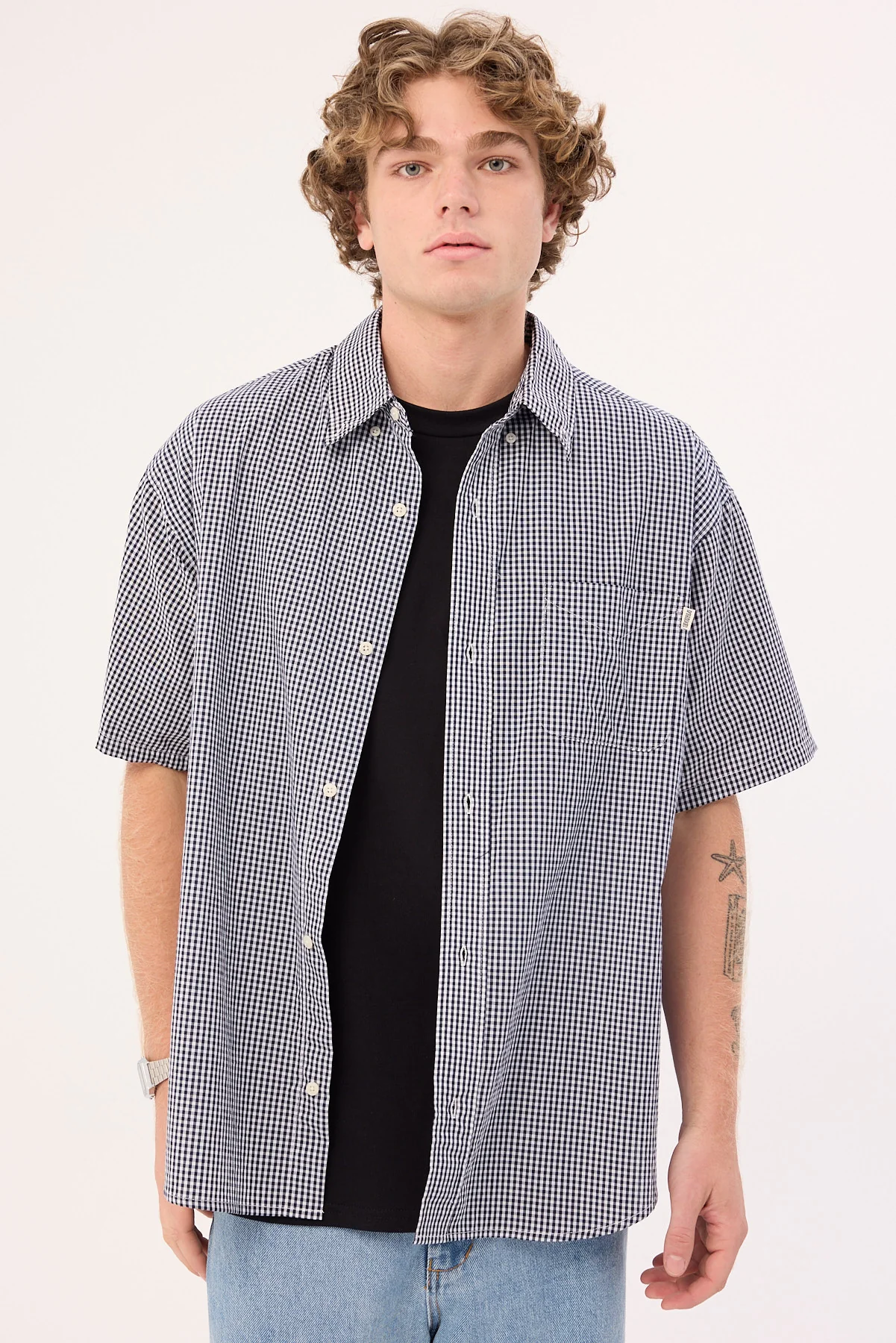 Classic Gingham S/S Shirt Gingham