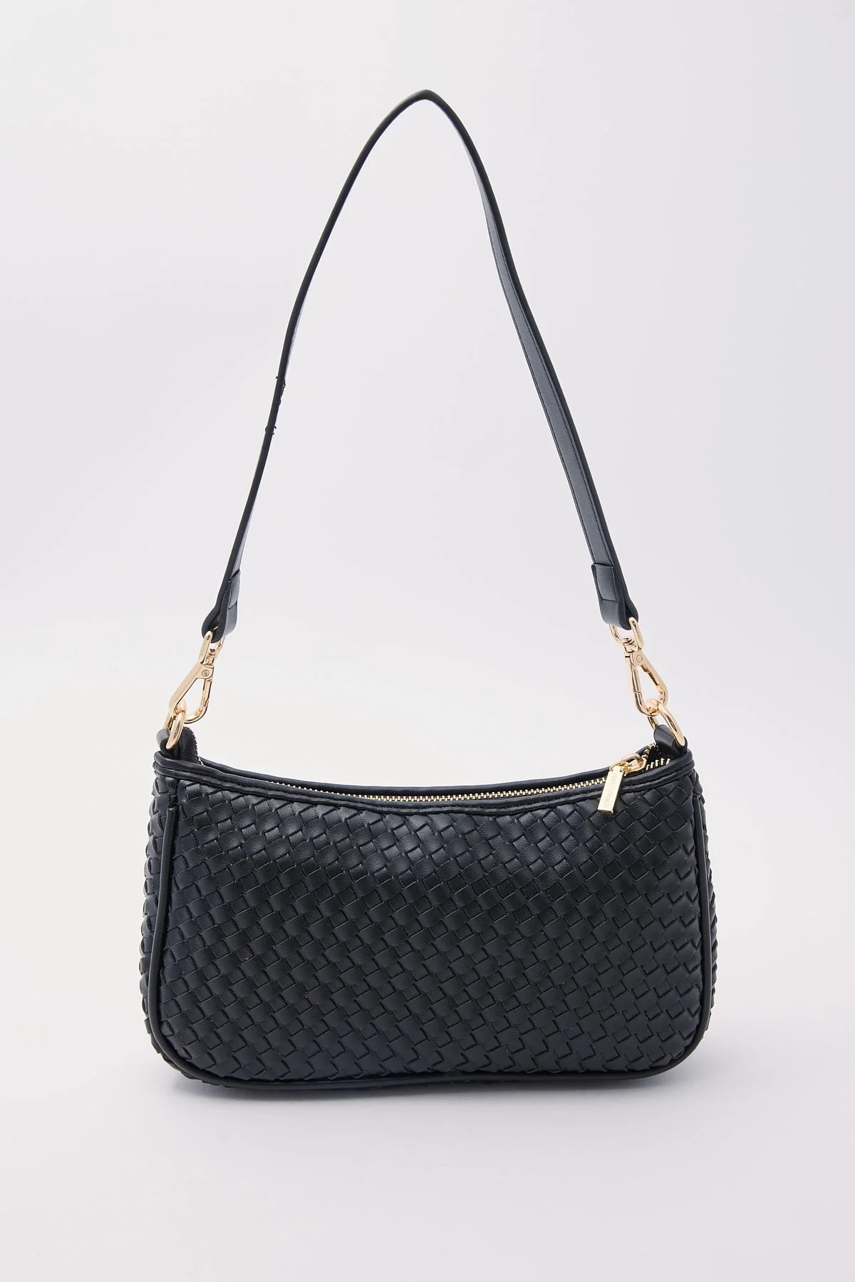 Monaco Woven Bag Black 2 Monaco Woven Bag Black