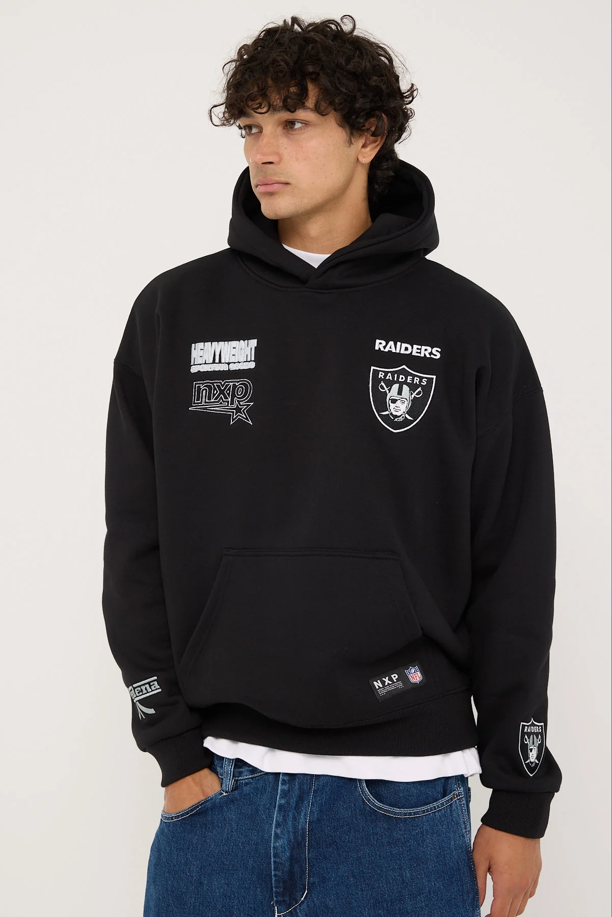 LV-Raiders Tackle Hoodie Jet Black