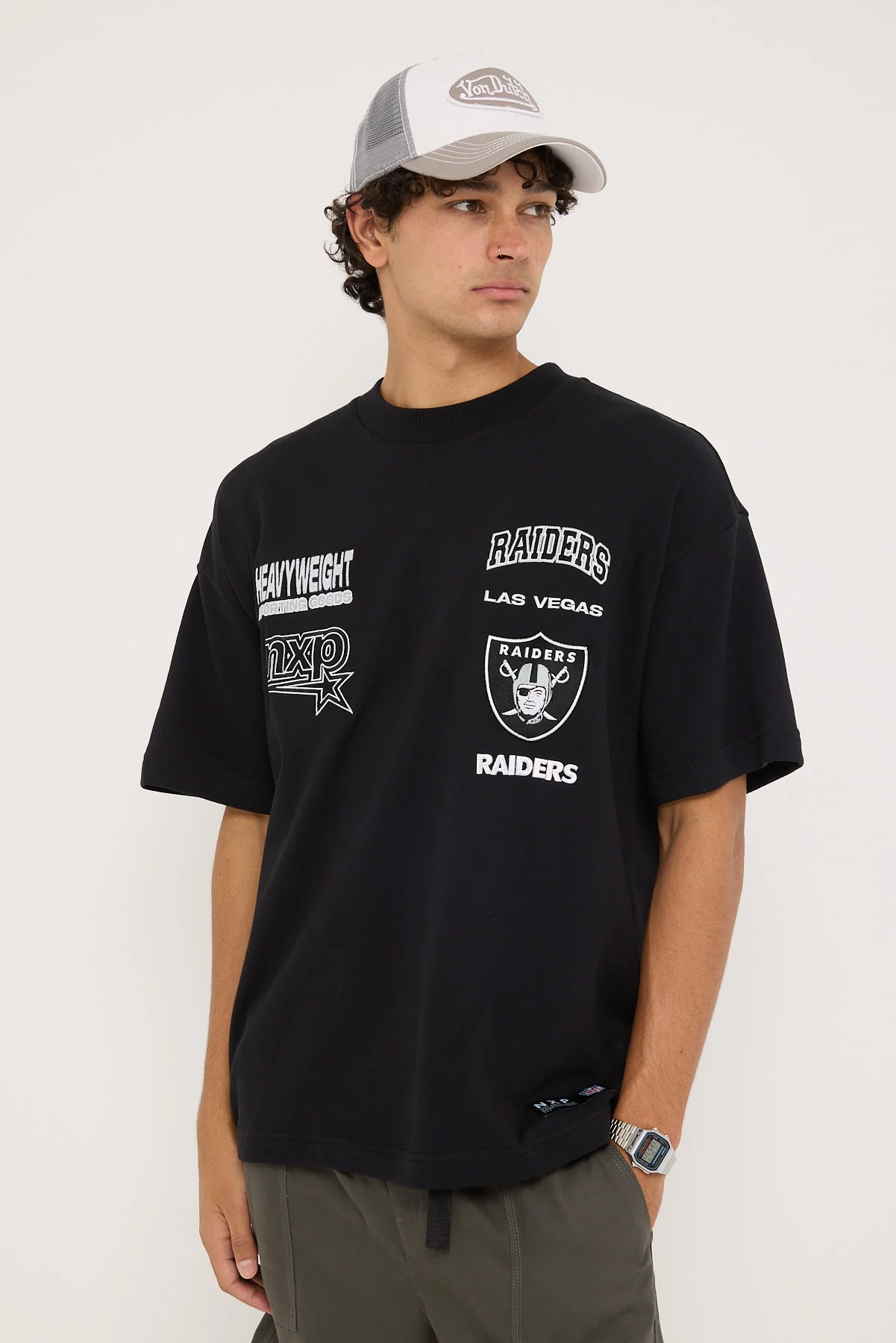LV-Raiders Surround Tee Jet Black