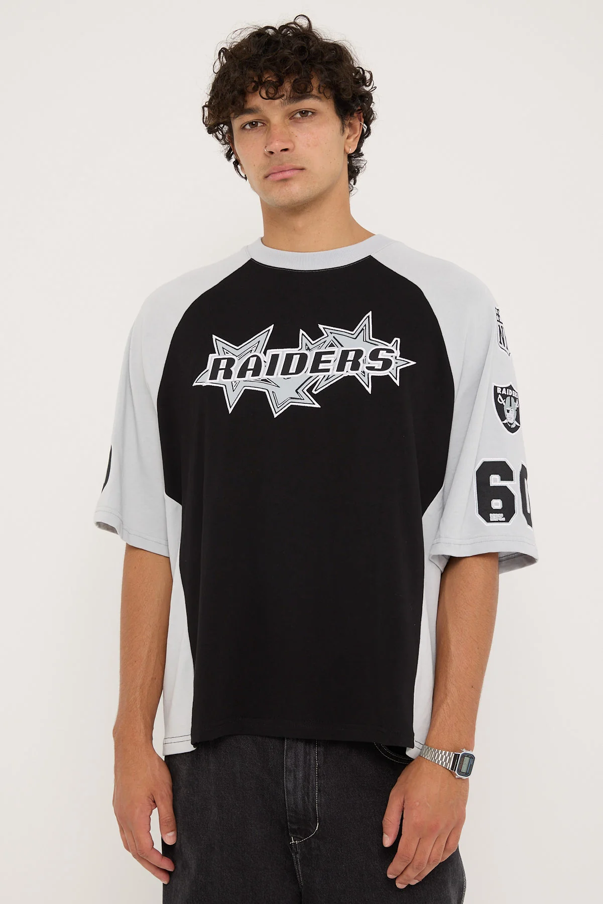 LV-Raiders Blitz Tee Black/Silver
