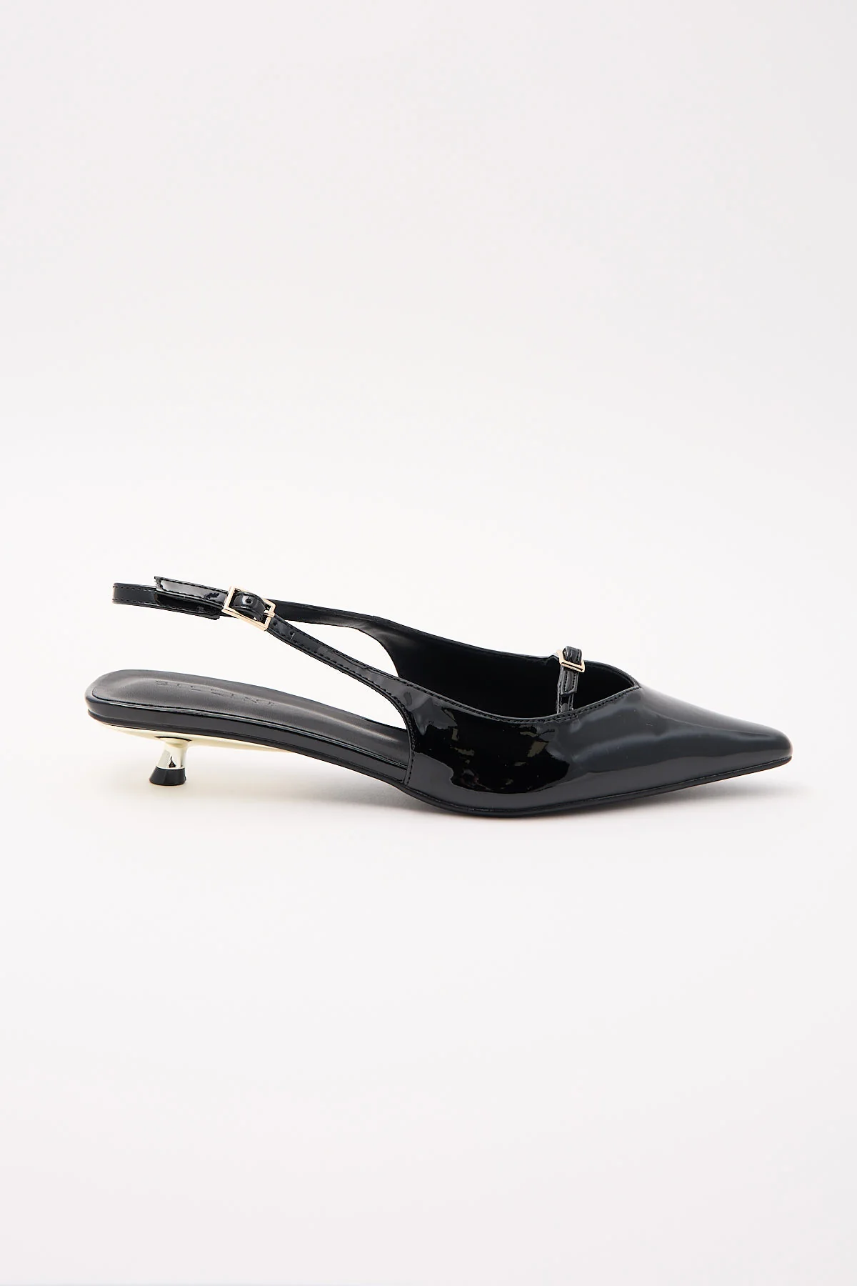 Teagan Patent Heel Black