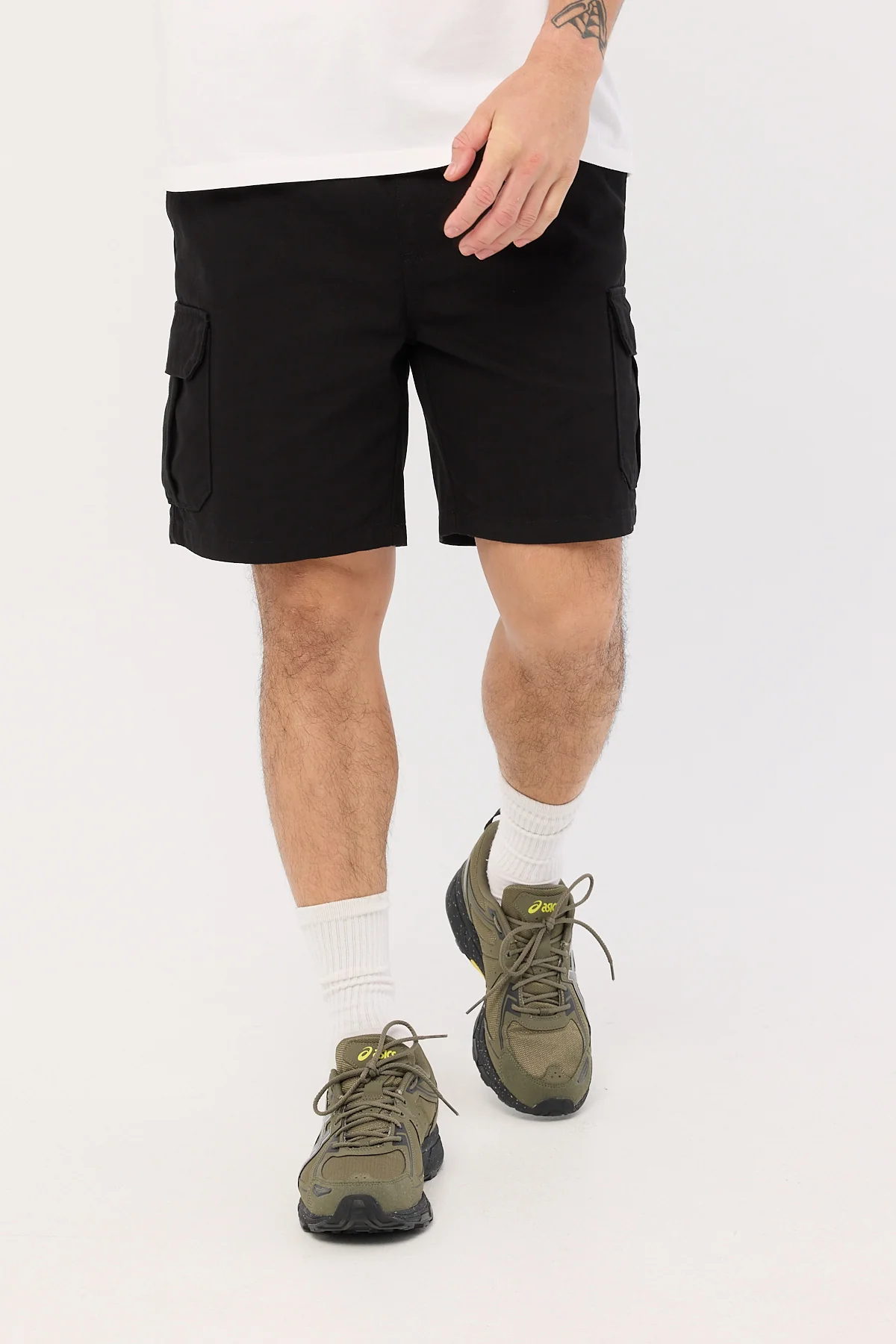 Bueno Elastic Cargo Short Black 3 Bueno Elastic Cargo Short Black