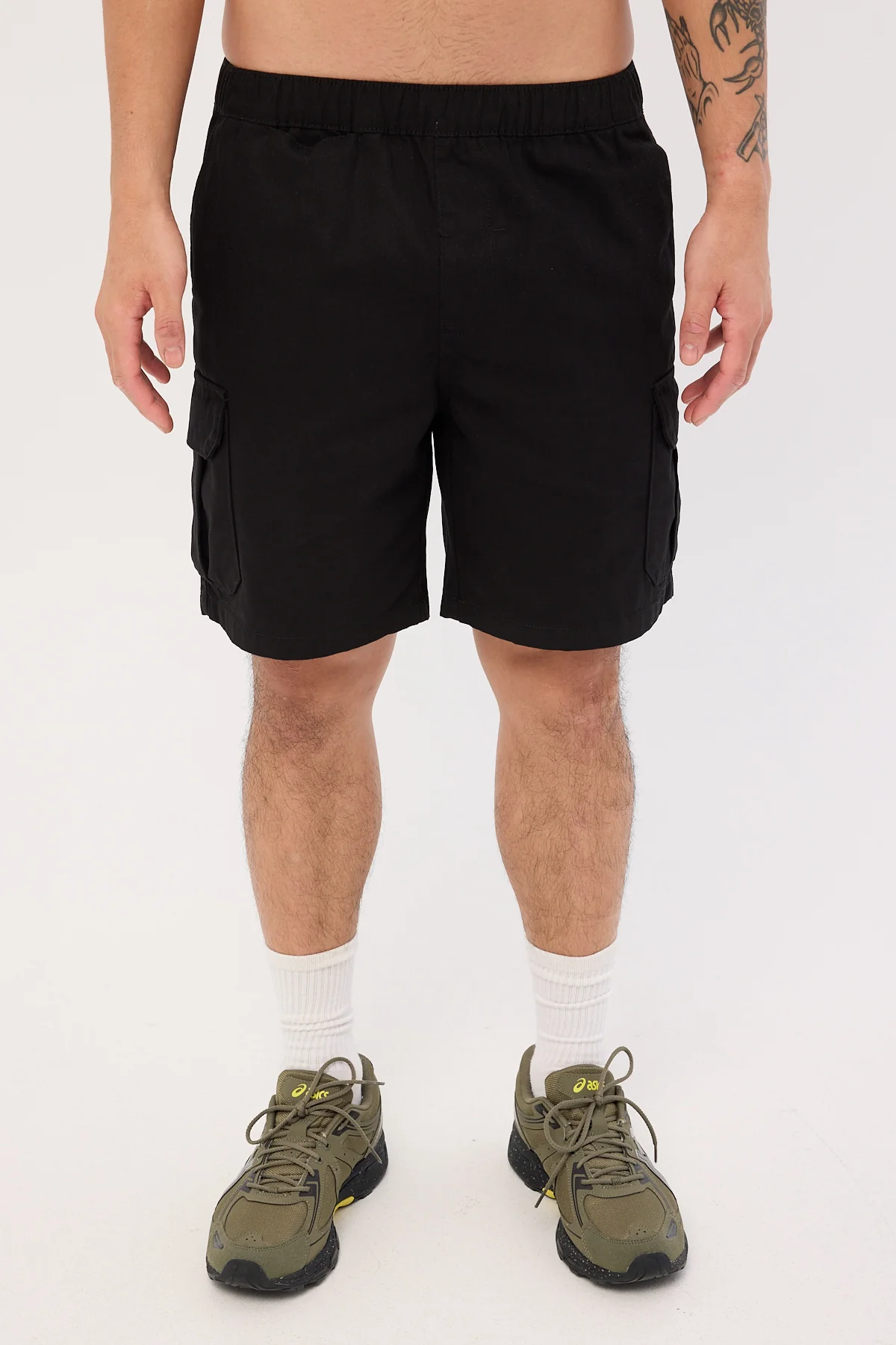 Bueno Elastic Cargo Short Black 8 Bueno Elastic Cargo Short Black