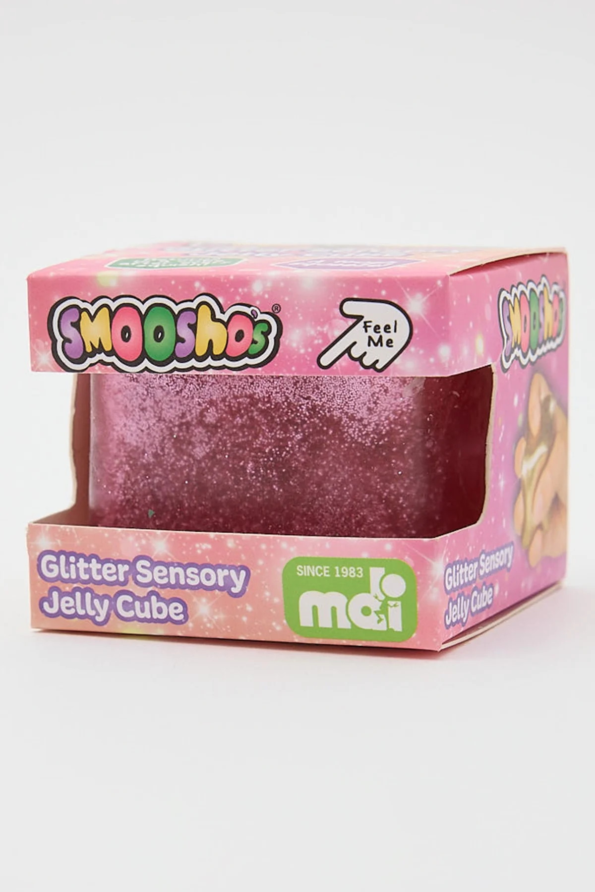 Smooshos Jelly Cube Glitter Multi