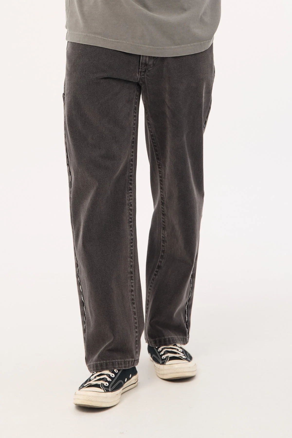 RC A5 Baggy Jean Bazza Tape Washed Black
