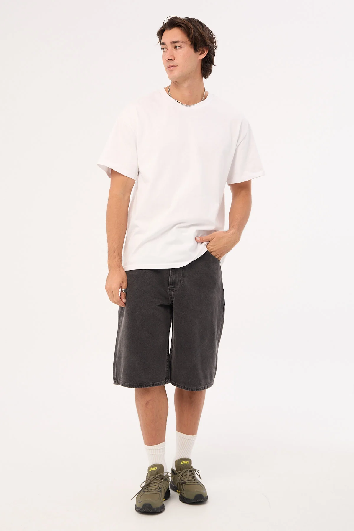 RC A6 Big Board Short Bazza Washed Black
