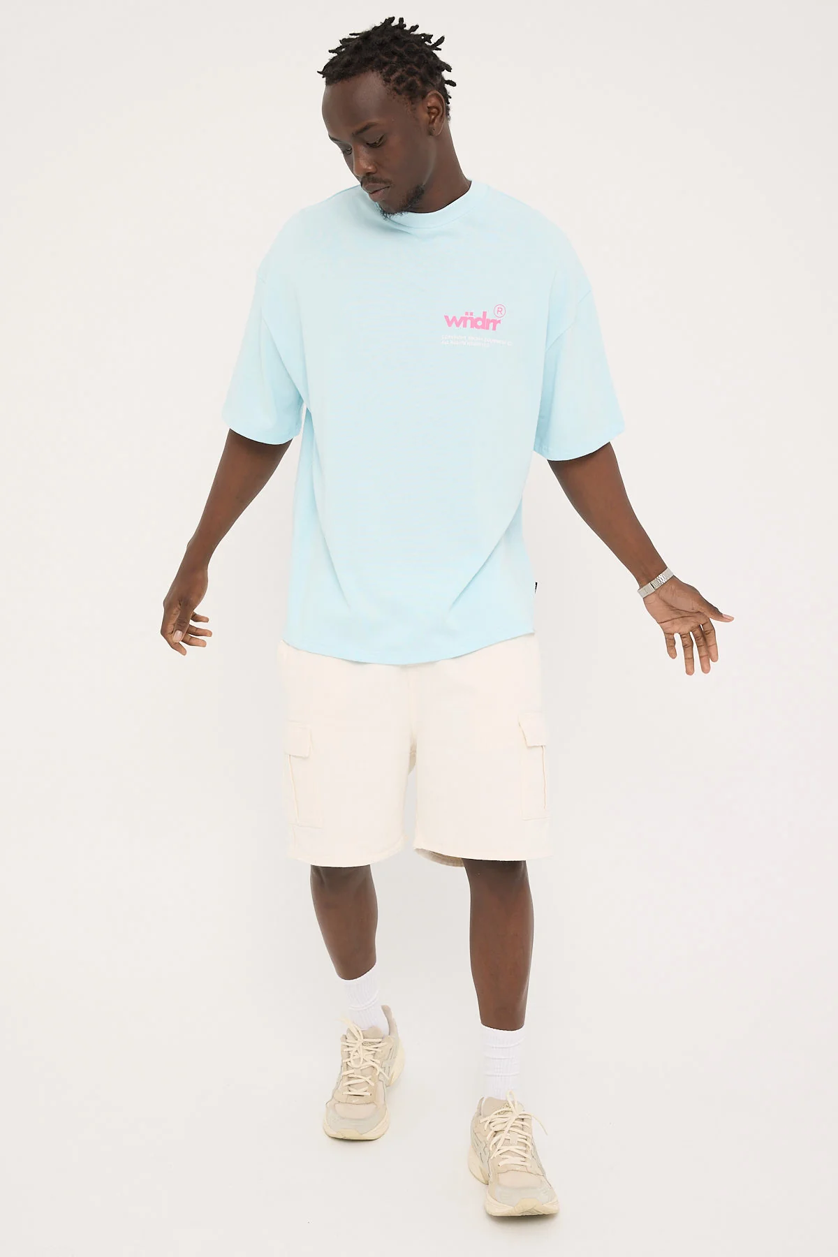 Represent Heavy Weight Tee Baby Blue