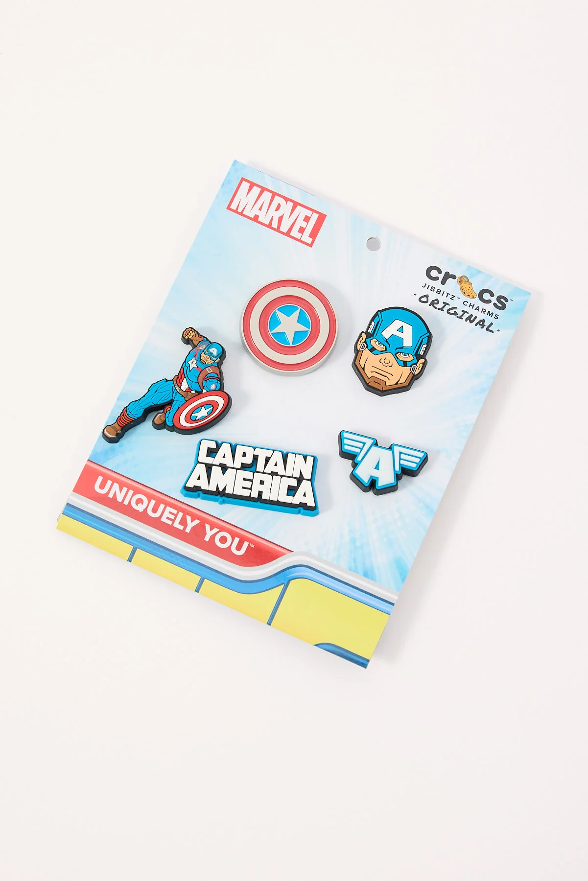Captain America 5Pck Jibbitz Multi